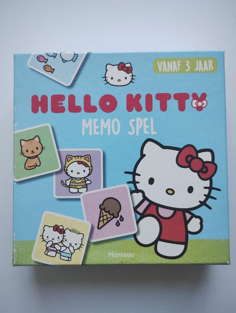 Hello Kitty Memory Spel, Ophalen of Verzenden, Zo goed als nieuw