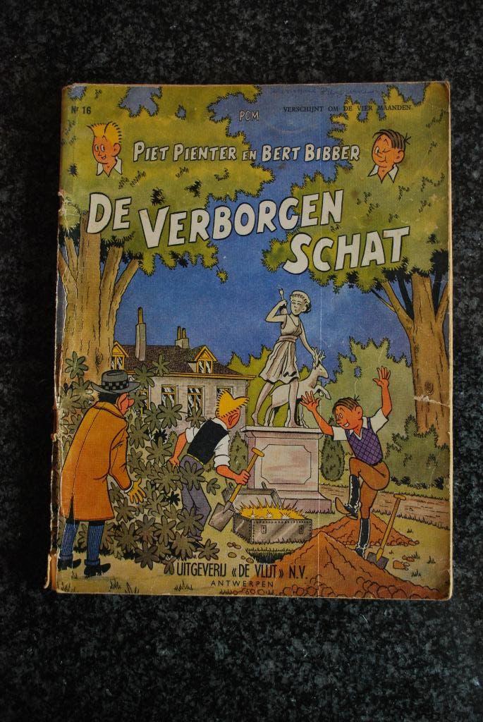 Piet Pienter en Bert Bibber De Verborgen Schat, Boeken, Stripverhalen, Ophalen, Gelezen