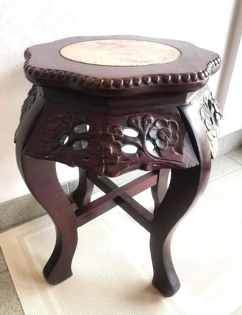 Table appoint Chinois support des plantes bois dur antique😍, Enlèvement ou Envoi