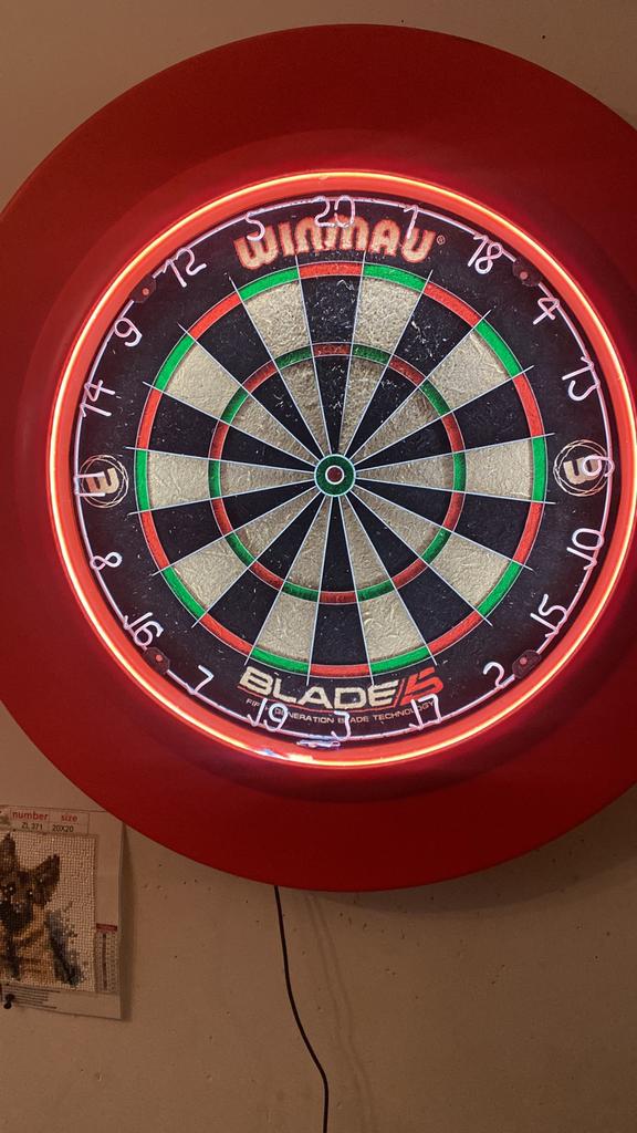 Darts blok te koop, Enlèvement, Comme neuf, Fléchettes