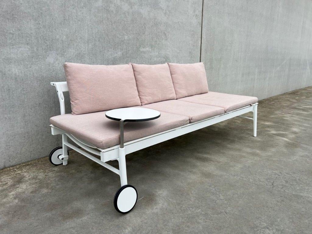 Extremis sol en luna borealis met kussens en matras, Tuin en Terras, Verzenden, Zo goed als nieuw, Metaal, Verstelbaar