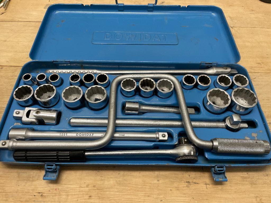 Set dopsleutels 27 delig, Ophalen, Gebruikt