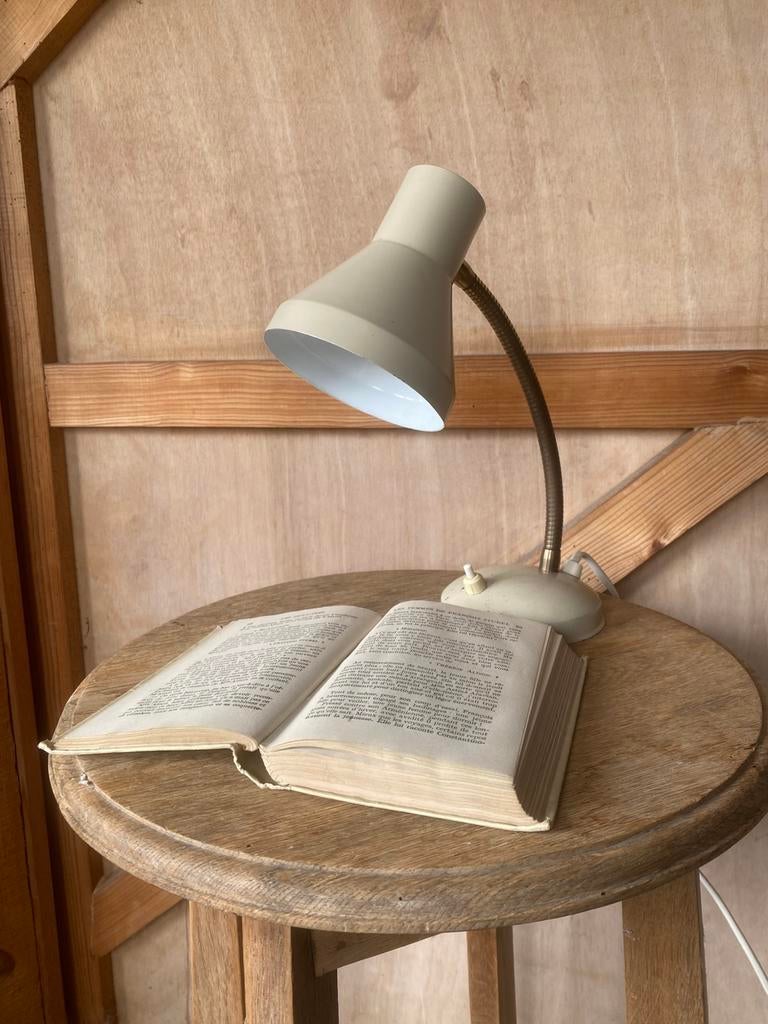 Vintage bureau/leeslampje, Ophalen of Verzenden, Gebruikt