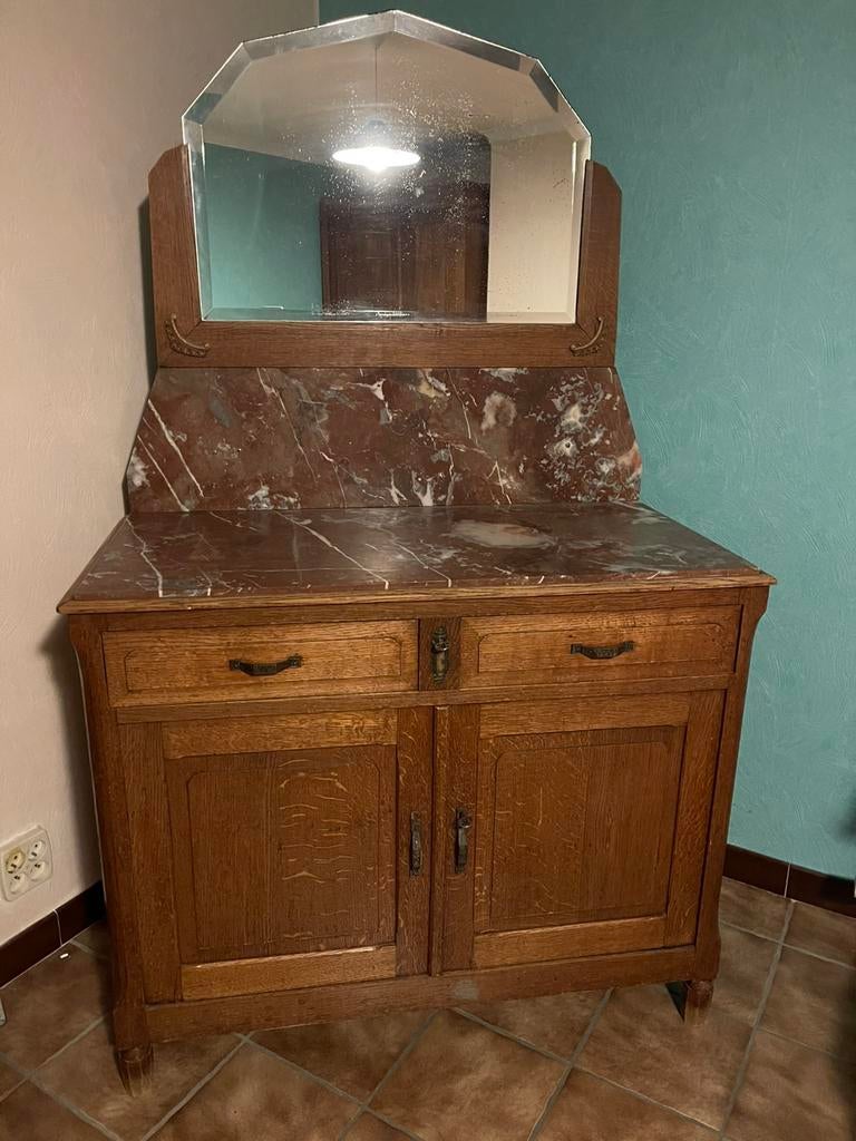 Belle armoire avec miroir, Maison & Meubles, Enlèvement, Utilisé