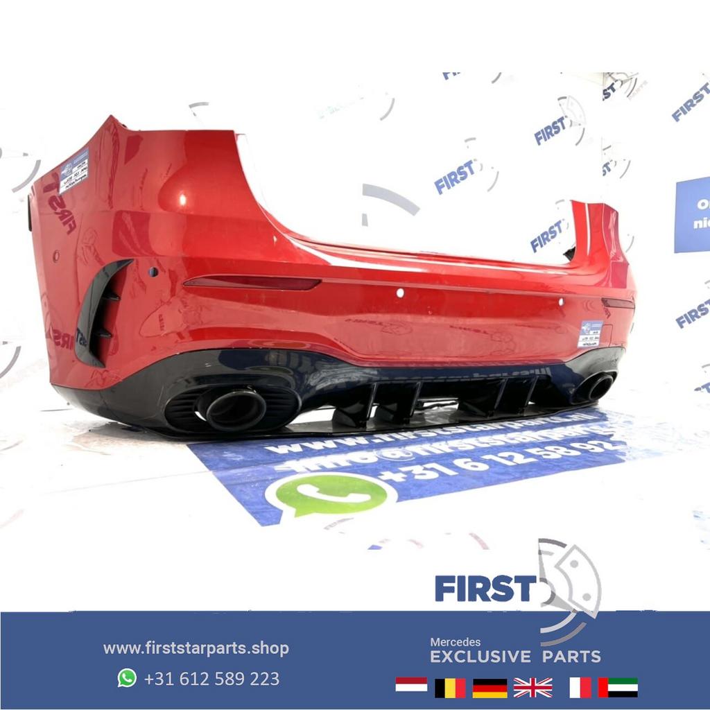 W177 A KLASSE A35 AMG ACHTERBUMPER AERO + NIGHT PAKKET + UIT, Gebruikt, -, Ophalen of Verzenden, Achter