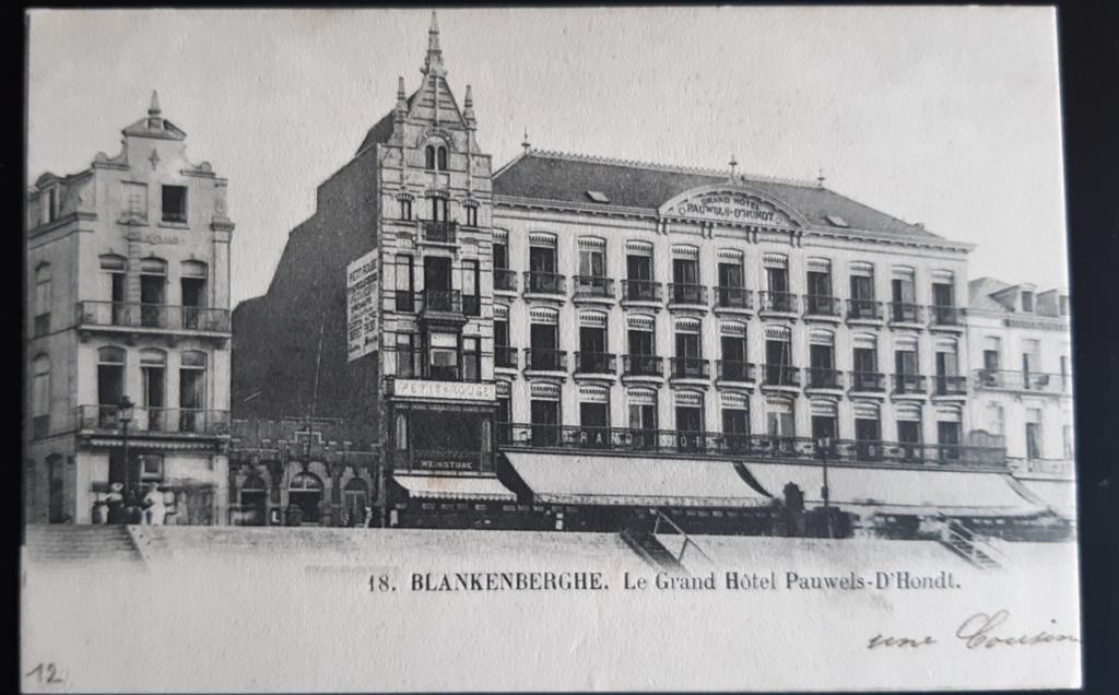 Blankenberge BLANKENBERGE ZEEDIJK DIGUE 1905 !, Verzamelen, Postkaarten | België, Ophalen of Verzenden