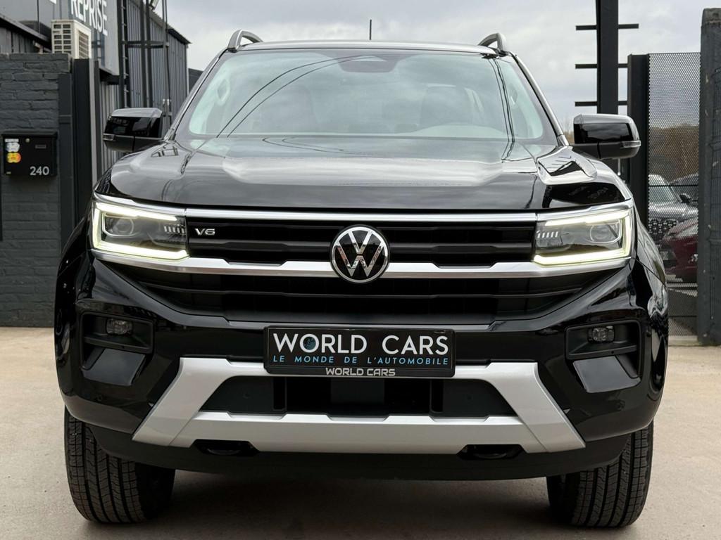 Volkswagen Amarok 3.0 V6 TDi 4MOTION TVAC*BTWIN DISTRO CAMER, Auto's, Volkswagen, Automaat, 4 deurs, 2993 cc, Zwart