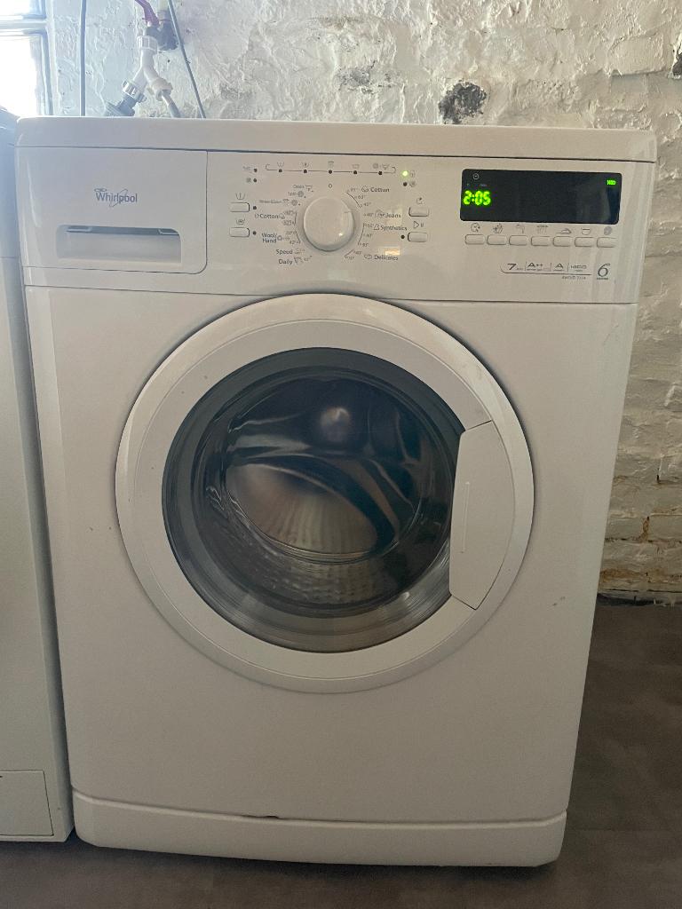 Wasmachine Whirlpool, Elektronische apparatuur, Ophalen, Gebruikt, Voorlader