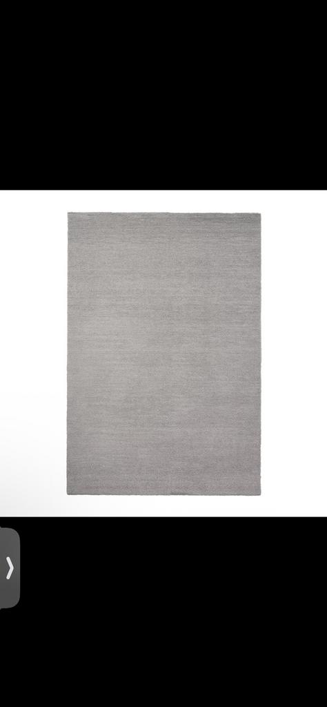 tapis IKEA KNARDRUP gris, Enlèvement, Comme neuf, Gris