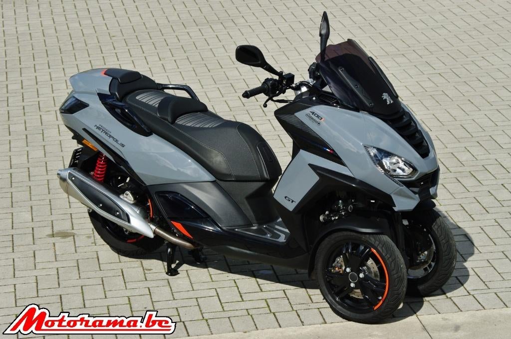 Peugeot Metropolis 400i GT - 2023 - 2000 km @Motorama, Scooter, Entreprise, 2 cylindres, 12 à 35 kW