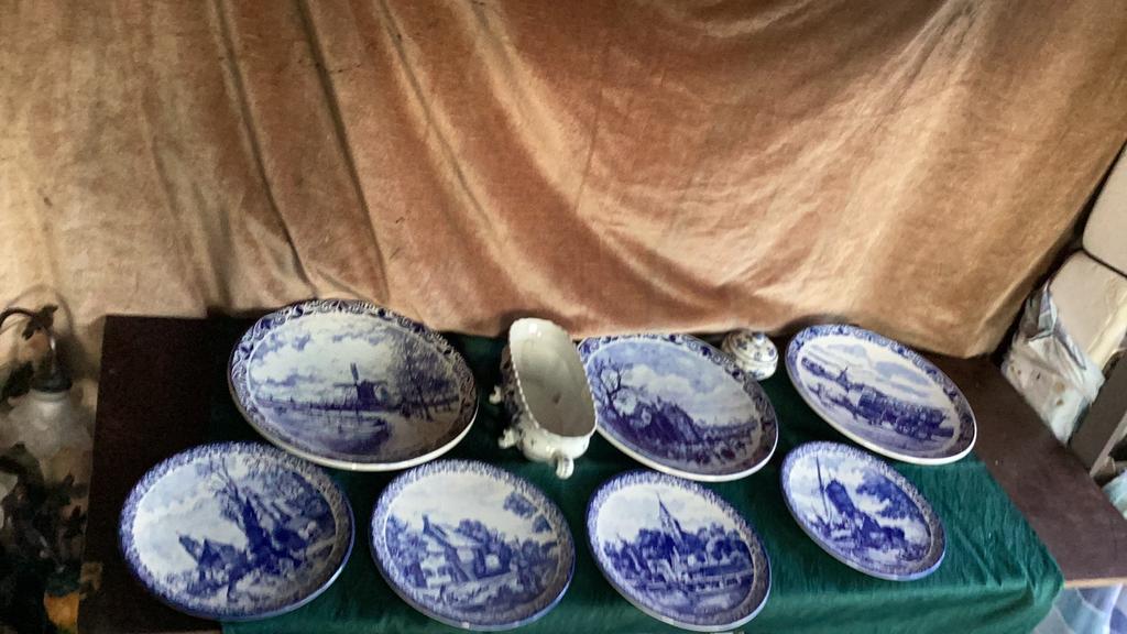 Delft blauw borden, Enlèvement