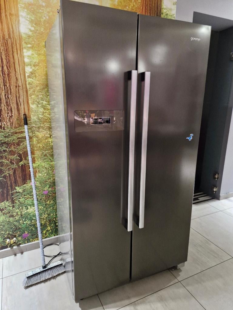 Frigo américain gorenje à evacuer, Electroménager, 160 cm ou plus, Enlèvement, Ne fonctionne pas, 200 litres ou plus