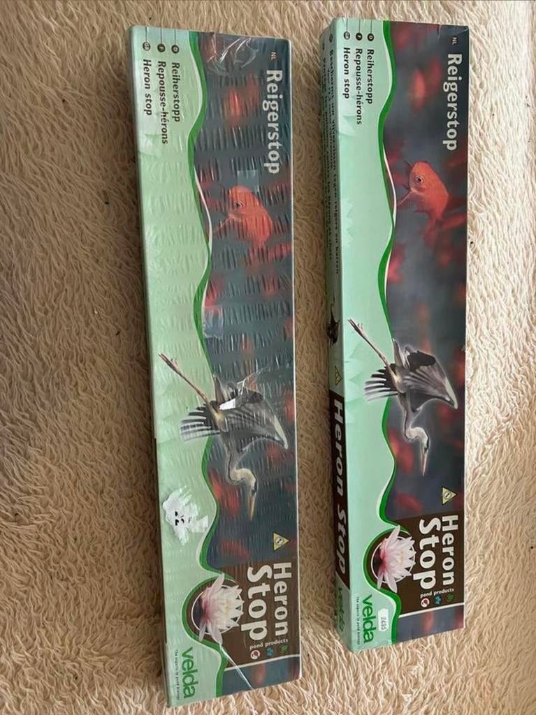 Reigerverjager/vijverafschermer - hou vogels uit de vijver, Enlèvement ou Envoi, Neuf, Filet d'étang