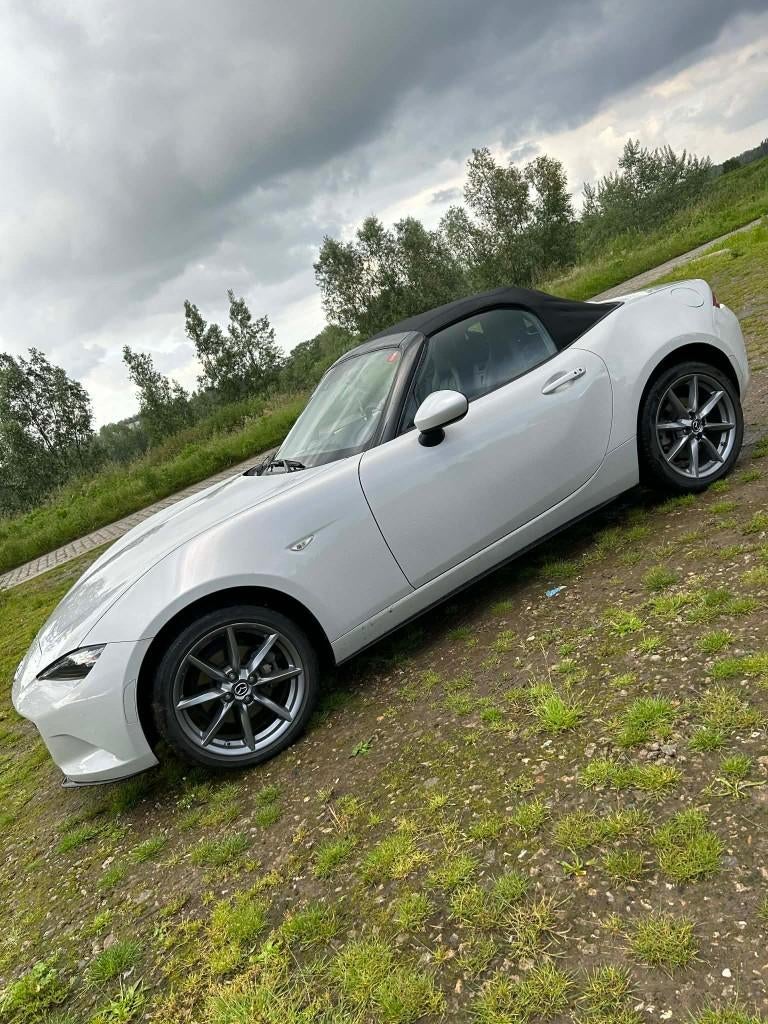 MAZDA MX5 ND 2.0 160pk, Cuir, Boîte manuelle, Noir, 2 portes