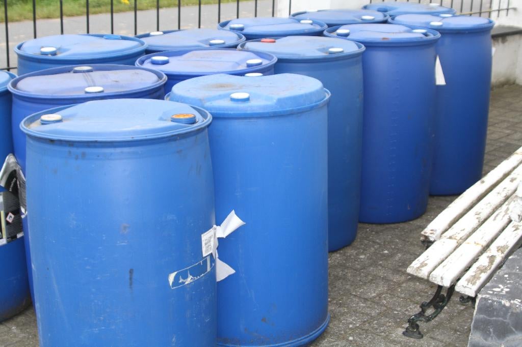 Plastiek vat, Tuin en Terras, Regentonnen, Ophalen