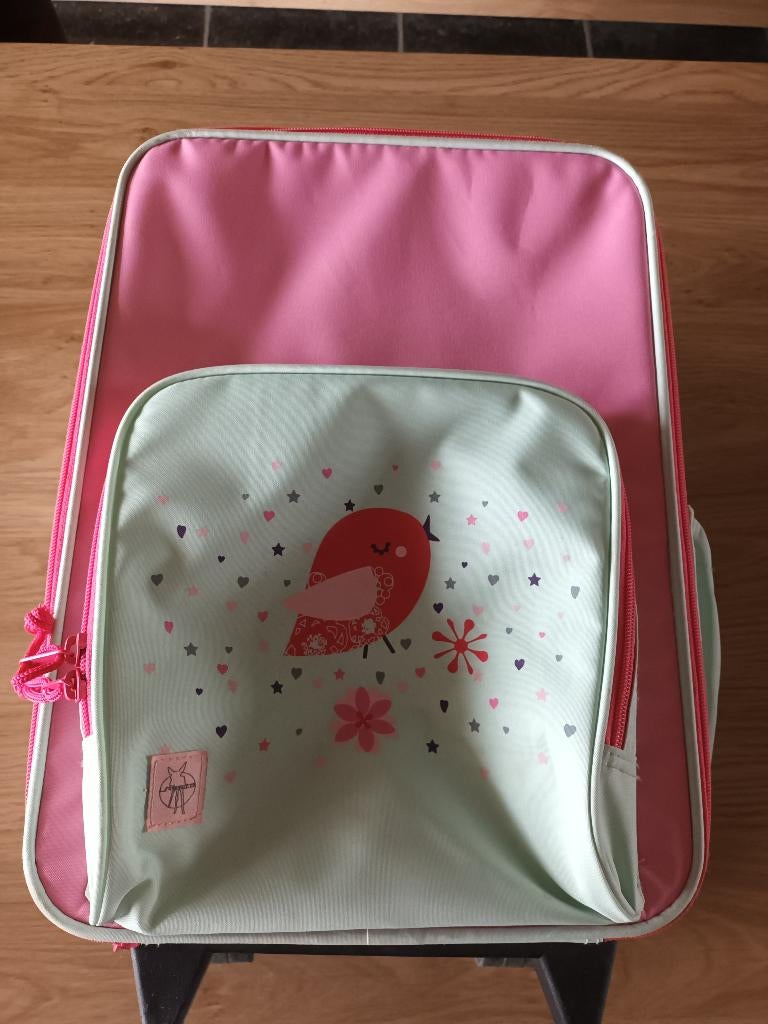 Valise enfant Lassig motif oiseau, Bijoux, Sacs & Beauté, Valises, Roulettes, Moins de 35 cm, Comme neuf, Enlèvement