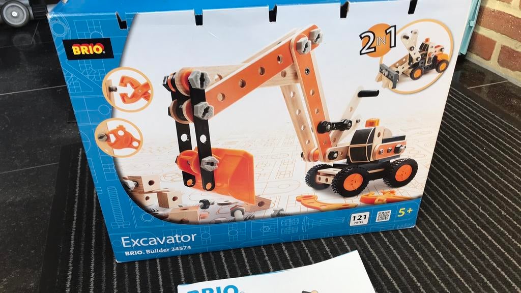 Bouwdoos, Ophalen, Zo goed als nieuw