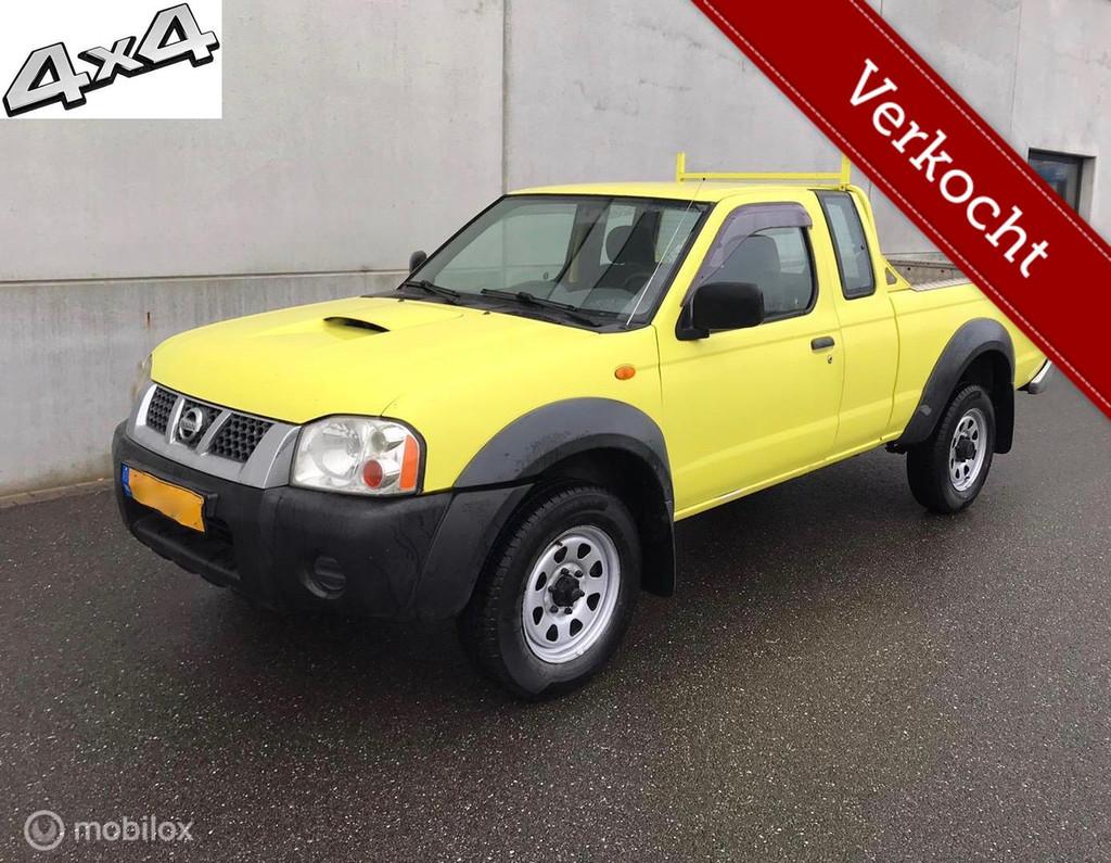 Nissan Navara Kingcab 2.5 DTi Pick-Up AIRCO 4 WD, Auto's, Stof, Gebruikt, Overige modellen, 3000 kg