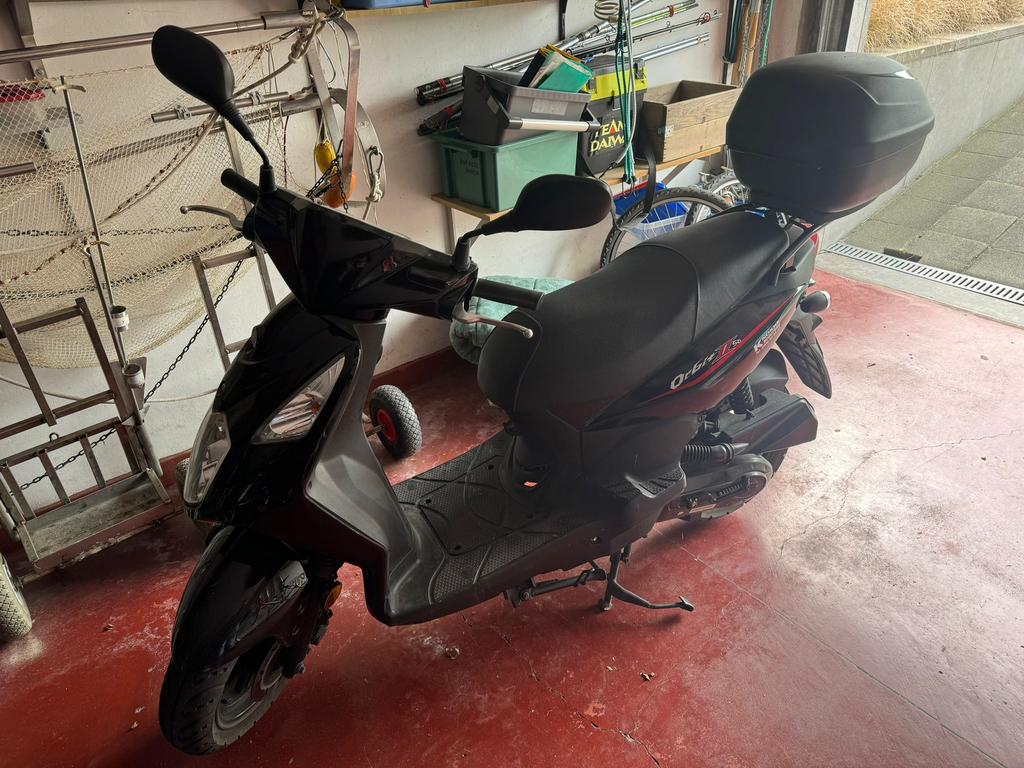 Brommer B Orbit Sym 2, Fietsen en Brommers, Scooters | SYM, Ophalen, Gebruikt, Klasse B (45 km/u), Benzine