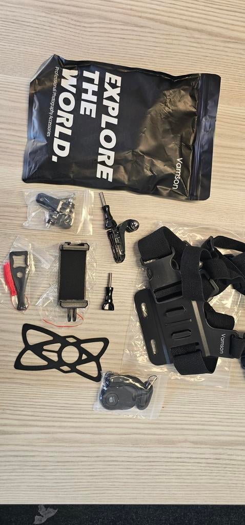 Vamson borst harnas smartphone houder, Ophalen of Verzenden