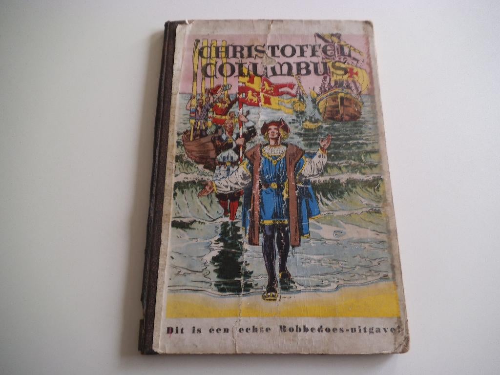 Christoffel Columbus 1947 Dupuis, Gelezen, Eén stripboek, Ophalen of Verzenden, Jijé