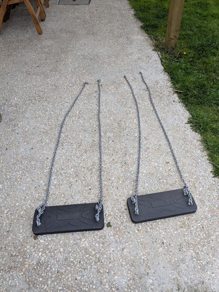 2x Schommel Rubber Premium roestvrije kettingen (nieuw 120€), Enlèvement, Comme neuf, Balançoire