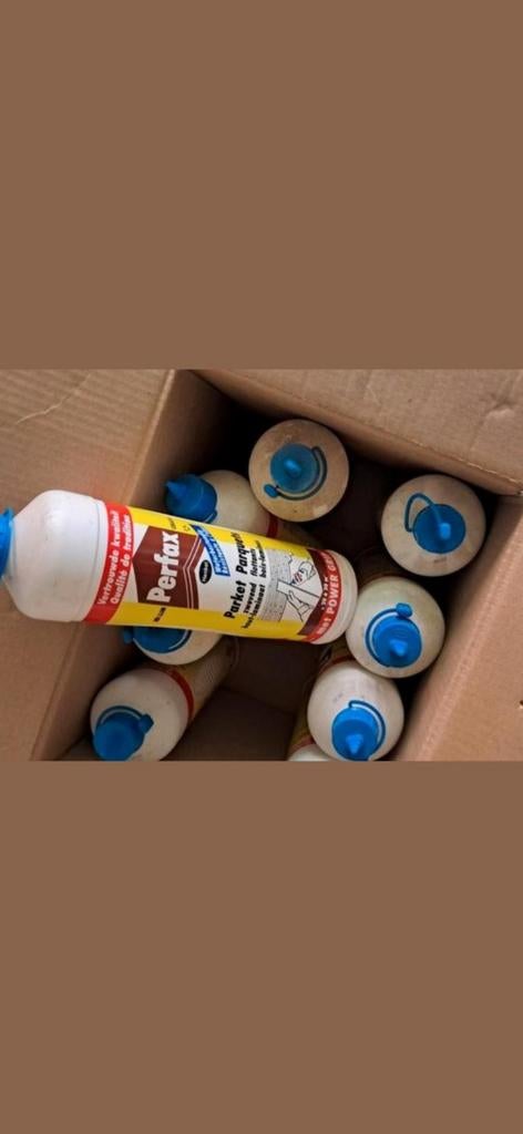 Parketlijm 9x, Ophalen