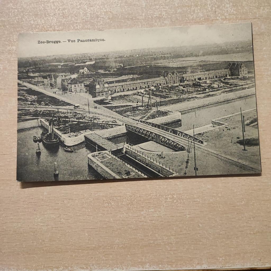 Zeebrugge vue panoramique, Verzamelen, Postkaarten | België, Ophalen of Verzenden