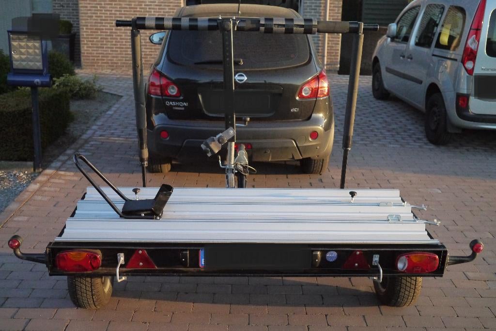 Remorque pour scooter/moto SMV Rolli, Enlèvement, Utilisé