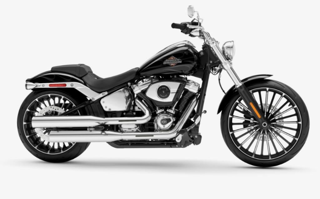 Harley Davidson Breakout noire midnight firestorm2025, Motos, 1923 cm³, Contrôle de traction, 2 cylindres, Particulier