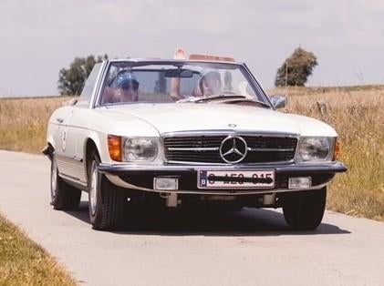 Oldtimer Mercedes Benz 350SL   V8 cilinder, Auto's, Oldtimers, Particulier, Mercedes-Benz, Benzine, Coupé, 2 deurs, Handgeschakeld