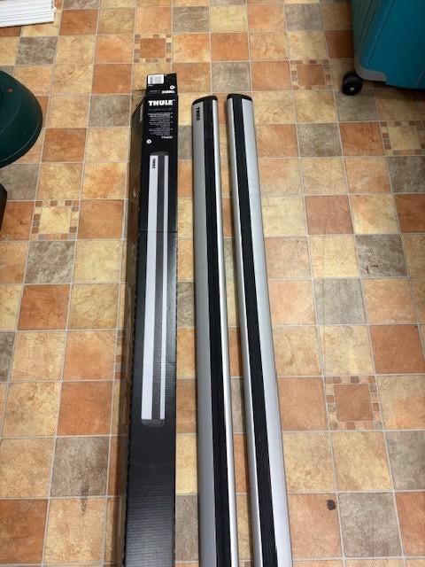 Thule wingbar evo 135, Ophalen, Gebruikt