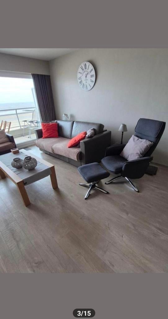 Appartement te huur zeedijk Middelkerke, Tv, Appartement