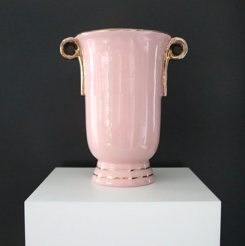 Mid-Century Vase Raymond Chevallier Boch Keramis - Art Deco, Antiquités & Art, Enlèvement ou Envoi