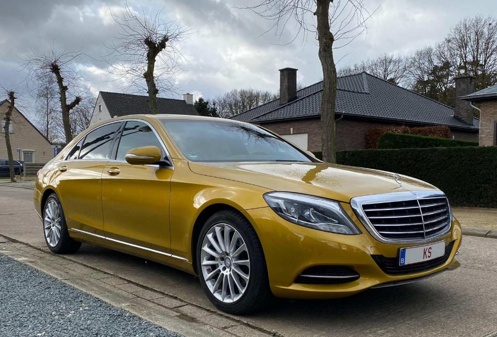 Mercedes-Benz S 350 (BlueTEC) d L 4Matic 7G-TRONIC (longue), Autos, Cuir, Achat, Autres couleurs, Noir