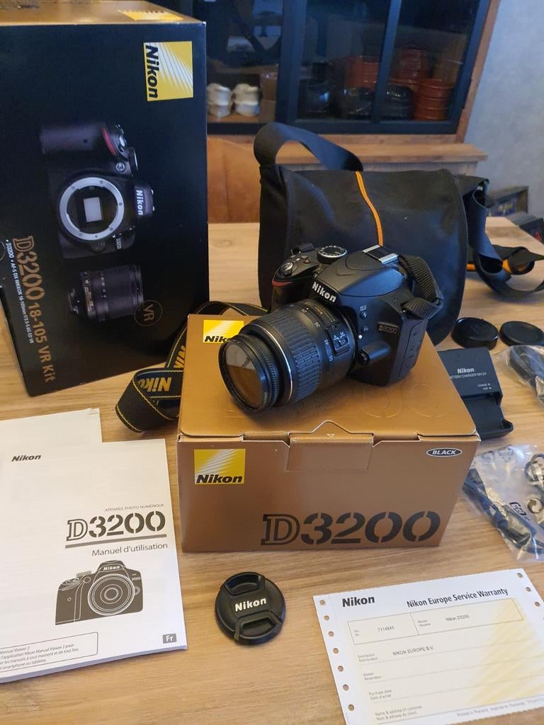 Nikon D3200 + extra's, Ophalen, Spiegelreflex, Nikon