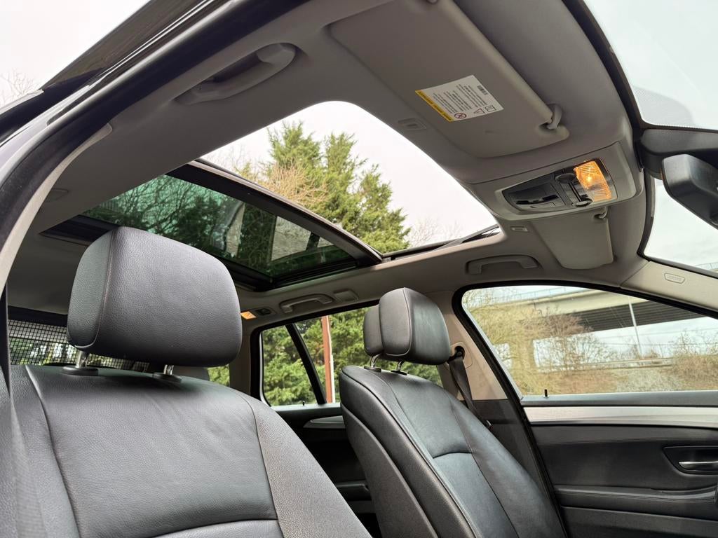 ✅BMW 520d🔥Break🔥F11 Chft leer, pianodak, elek kofferbak✨, Auto's, BMW, Automaat, Euro 5, 1995 cc, 4 cilinders