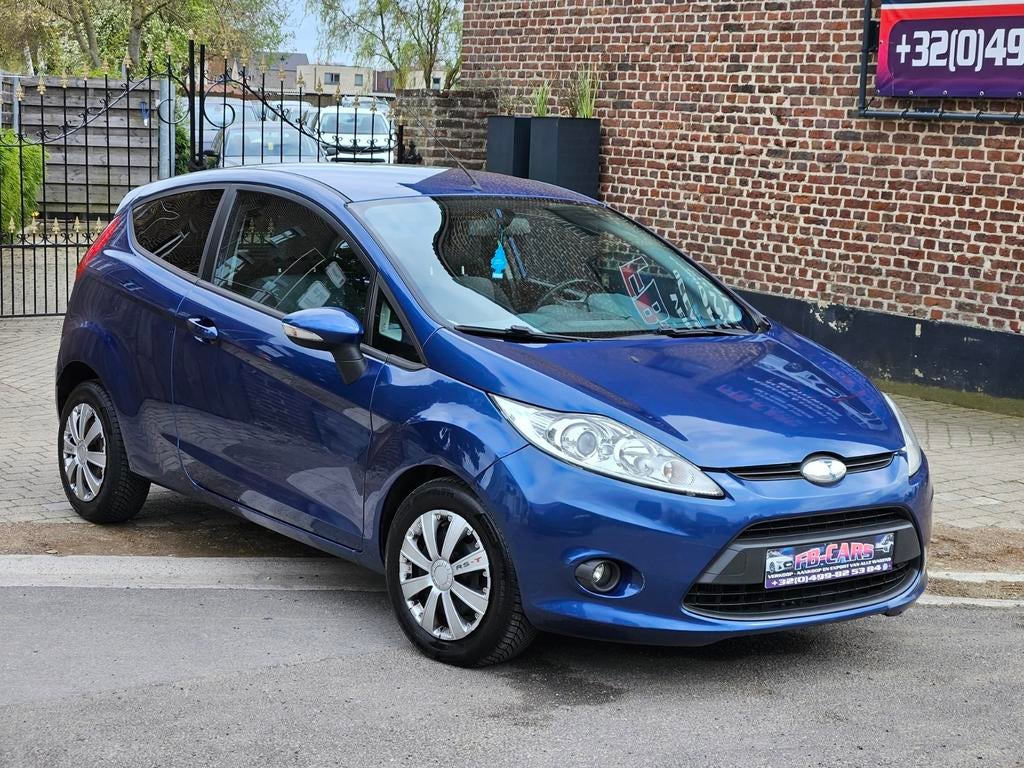 Ford fiesta 2010 1.6 90pk/Titanium/Airco/Enkel Zo meenemen, Auto's, Stof, Zwart, 4 cilinders, Bedrijf