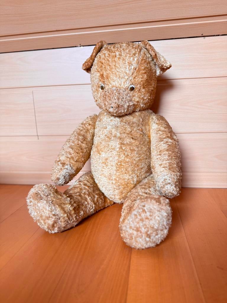 Grote teddy beer. Hard niet zacht., Verzamelen, Beren en Cherished Teddies, Ophalen, Zo goed als nieuw