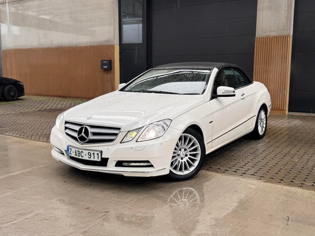 MERCEDES E220CDI CABRIOLET, Autos, Cuir, Achat, Euro 6, Entreprise