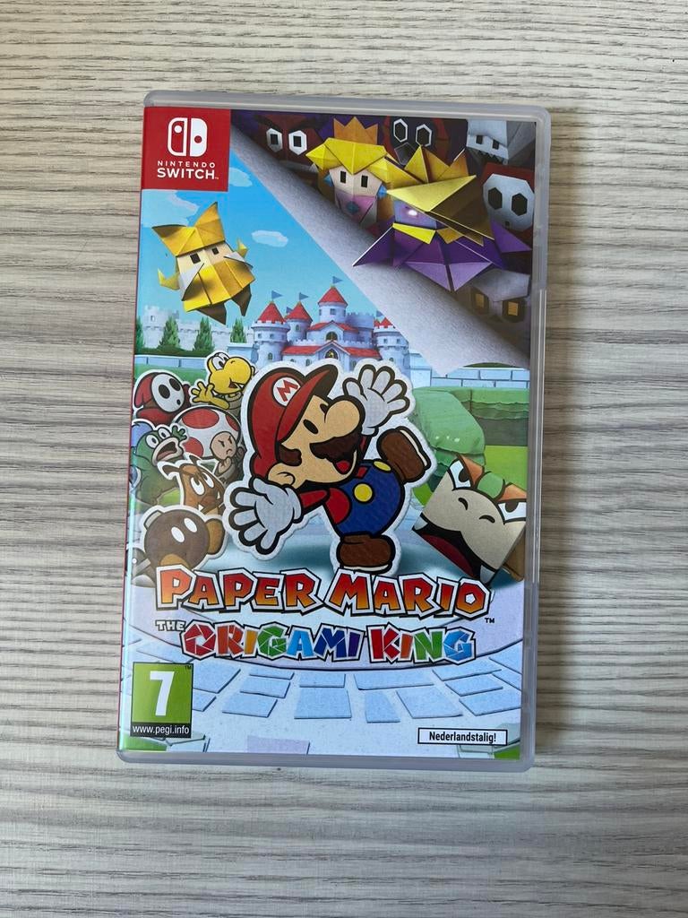 Paper Mario The Origami King Nintendo Switch, Consoles de jeu & Jeux vidéo, Jeux | Nintendo Switch, Enlèvement ou Envoi, Comme neuf