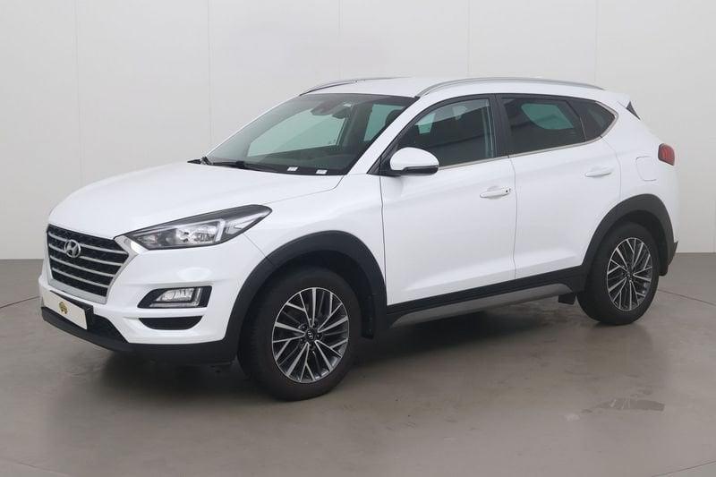 Hyundai Tucson dynamic GDI 132 2WD, Gebruikt, 4 cilinders, Overige bekleding, Wit