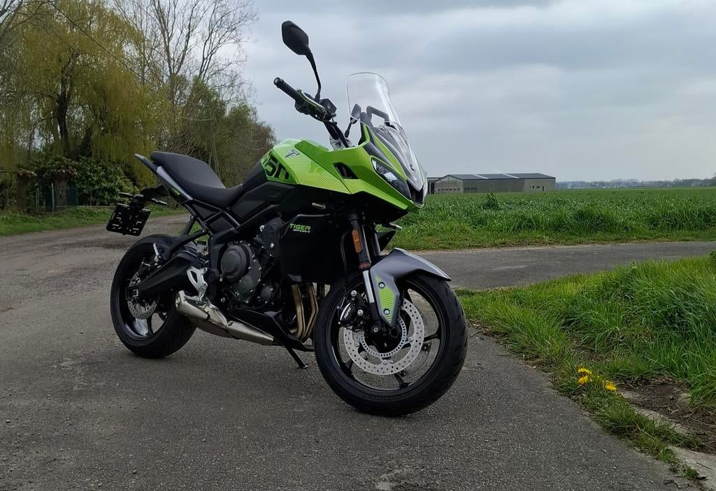 Triumph Tiger Sport 660 Roulette Green, Motoren, Motoren | Triumph, Motorrijbewijs A, 660 cc, 3 cilinders, Meer dan 35 kW