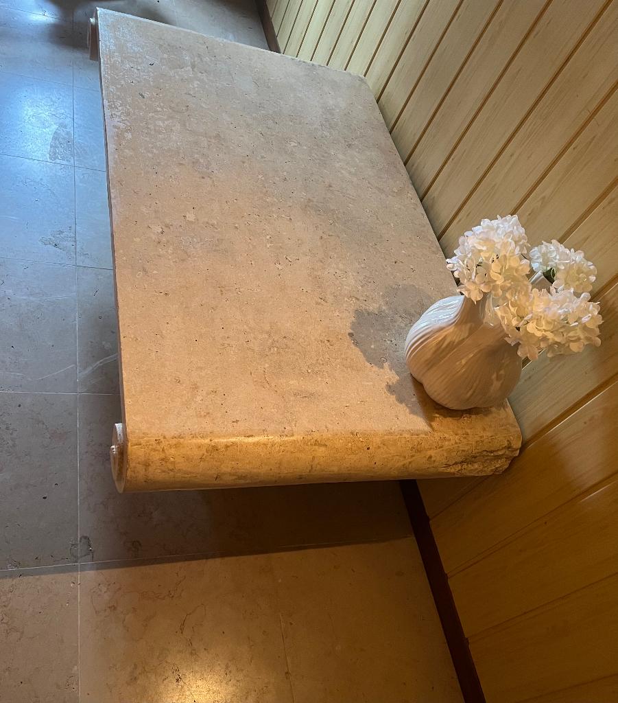 Salontafel, Huis en Inrichting, Tafels | Salontafels, Ophalen, Overige materialen, Gebruikt, 100 tot 150 cm