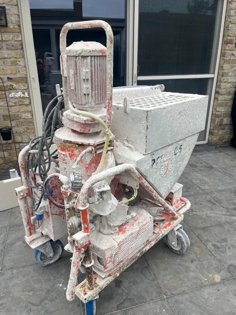 pleistermachine G5, Diensten en Vakmensen, Pleisterwerk