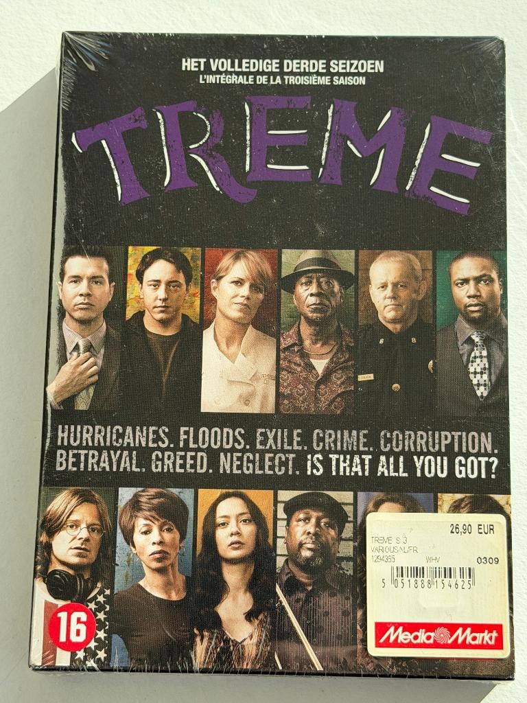 Treme - Het Volledige Derde Seizoen (DVD) Nieuw!, Vanaf 16 jaar, Boxset, Drama, Ophalen of Verzenden