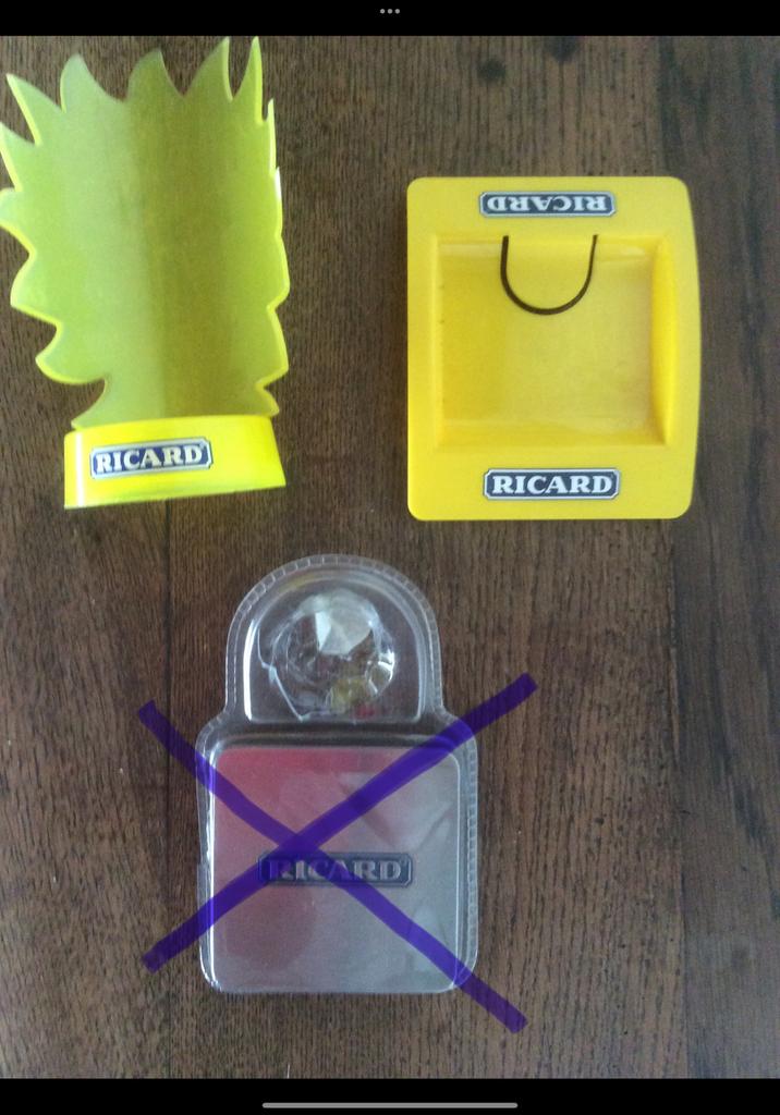 Gadgets Ricard, Collections, Marques & Objets publicitaires, Enlèvement, Comme neuf, Ustensile