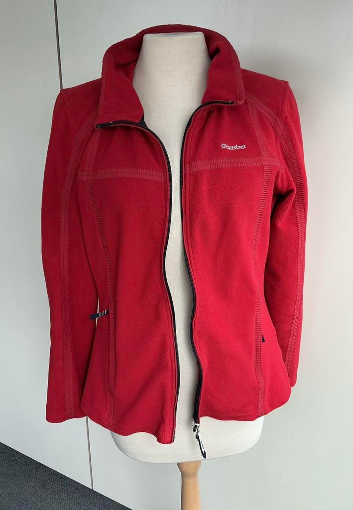 Veste polaire rouge Gaastra pour femme, Enlèvement ou Envoi, Porté, Taille 38/40 (M), Rouge