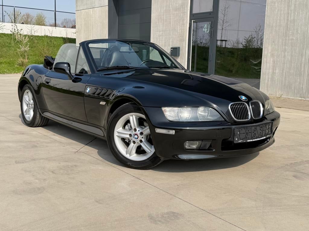 BMW Z3 1.9i CABRIO / 118 PK/ AIRCO / WIDE BODY / 107.000 KM, Auto's, BMW, Euro 2, 87 kW, Zwart, 4 cilinders