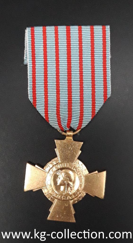 Croix du Combattant Frankrijk, Enlèvement ou Envoi, Autres, Ruban, Médaille ou Ailes